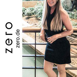 European Black Mini Dress